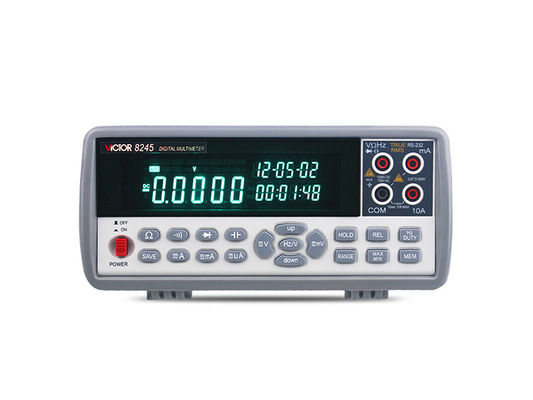Type automatique de banc essai de polarité de multimètre de Digital avec l'affichage d'horloge