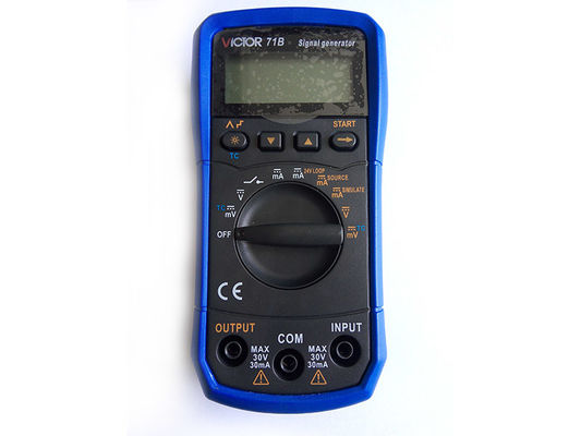 Calibreur portatif de processus de signal de calibreur de la température de RDT de VICTOR 71B
