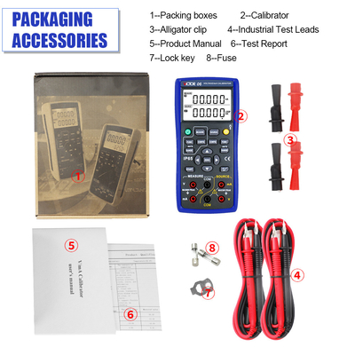 VICTOR 06 V/mA mesure par calibrateur DCV DCA simulant la tension de sortie en courant continu, courant continu