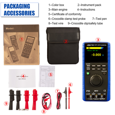 Équipement HART Communication Loop Calibrator de calibrage du thermocouple IP65