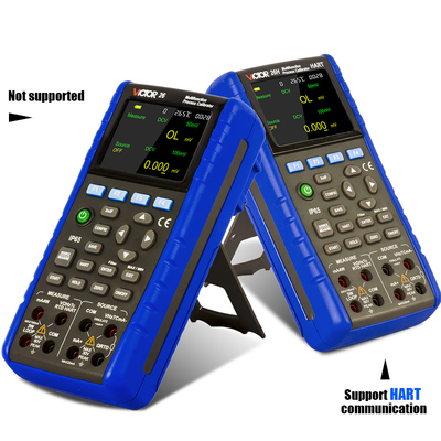 VICTOR 26 Calibrateur de processus multifonctionnel Générateur de signal avec une précision de 0,01% 5 chiffres Circuit de boucle d'affichage 24V IP65