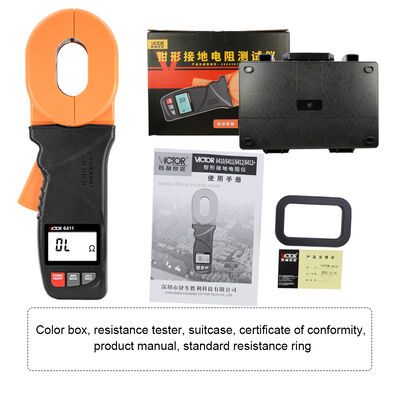 type appareil de contrôle 30A 1300Ω 32mm de bride de C.C 6V de résistance de terre de Digital